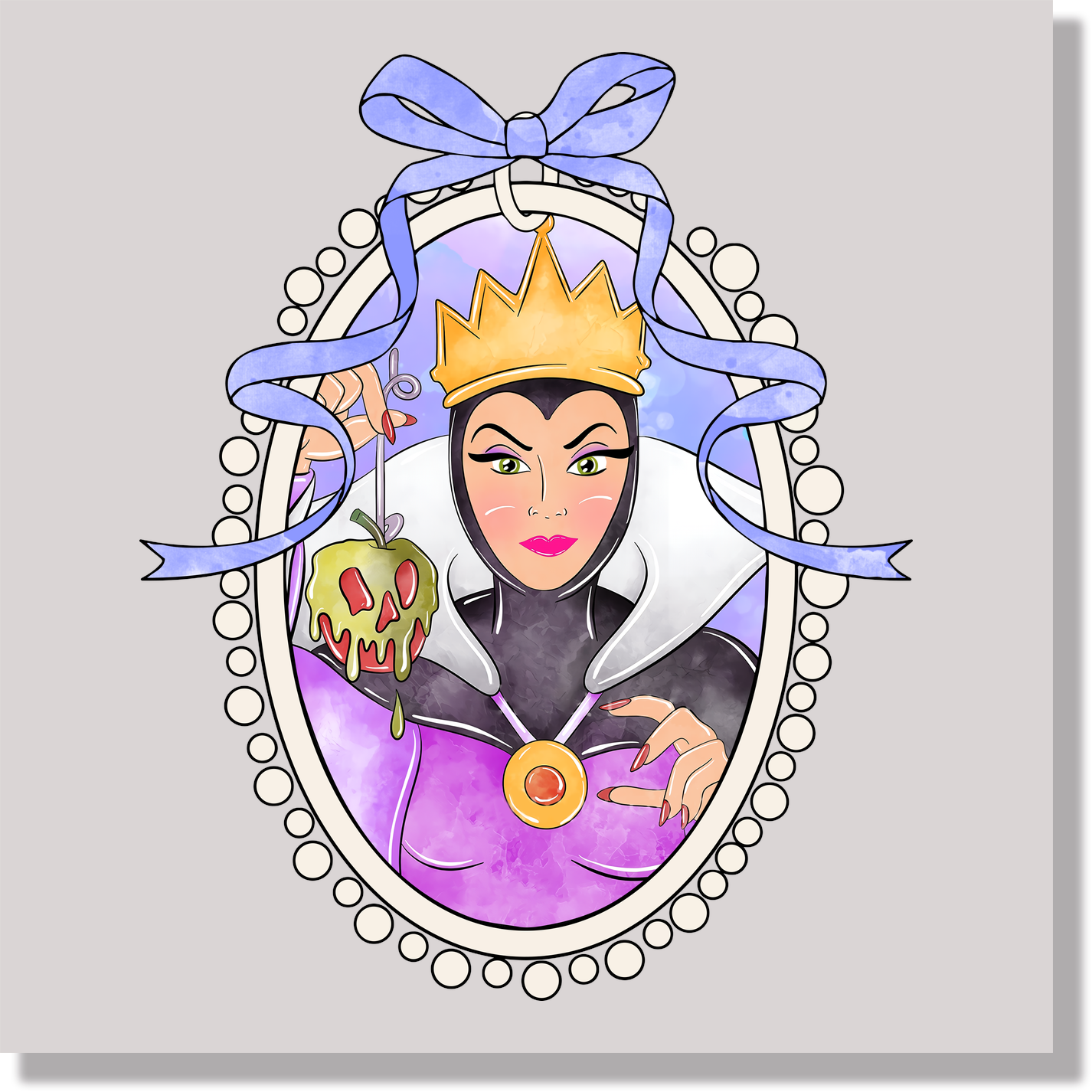 The Evil Queen DTF Transfer