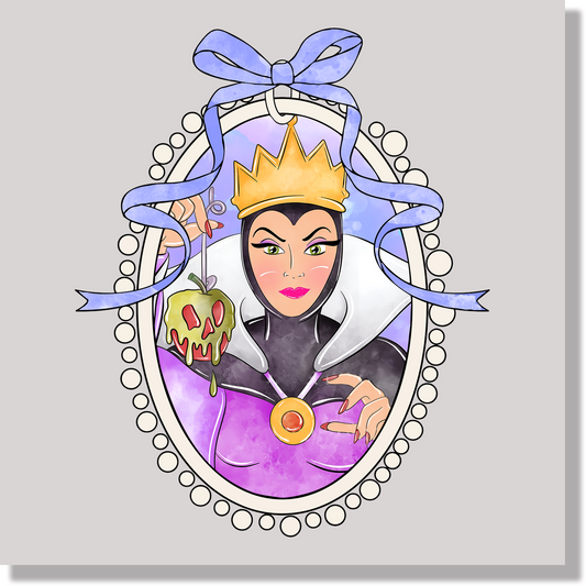 The Evil Queen DTF Transfer