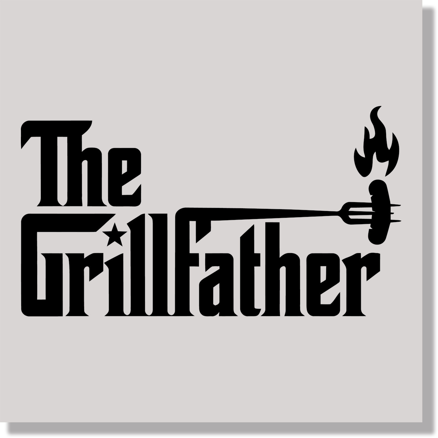 The Grillfather DTF Transfer