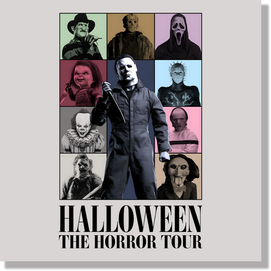 The Horror Tour DTF Transfer