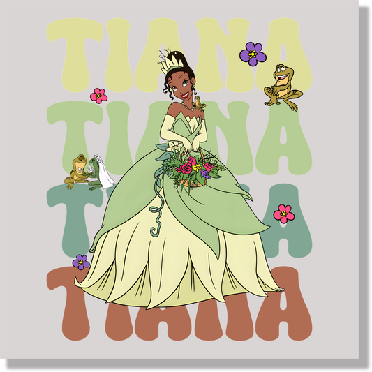 Tiana DTF Transfer