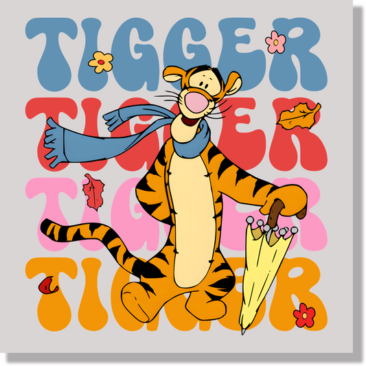 Tigger DTF Transfer