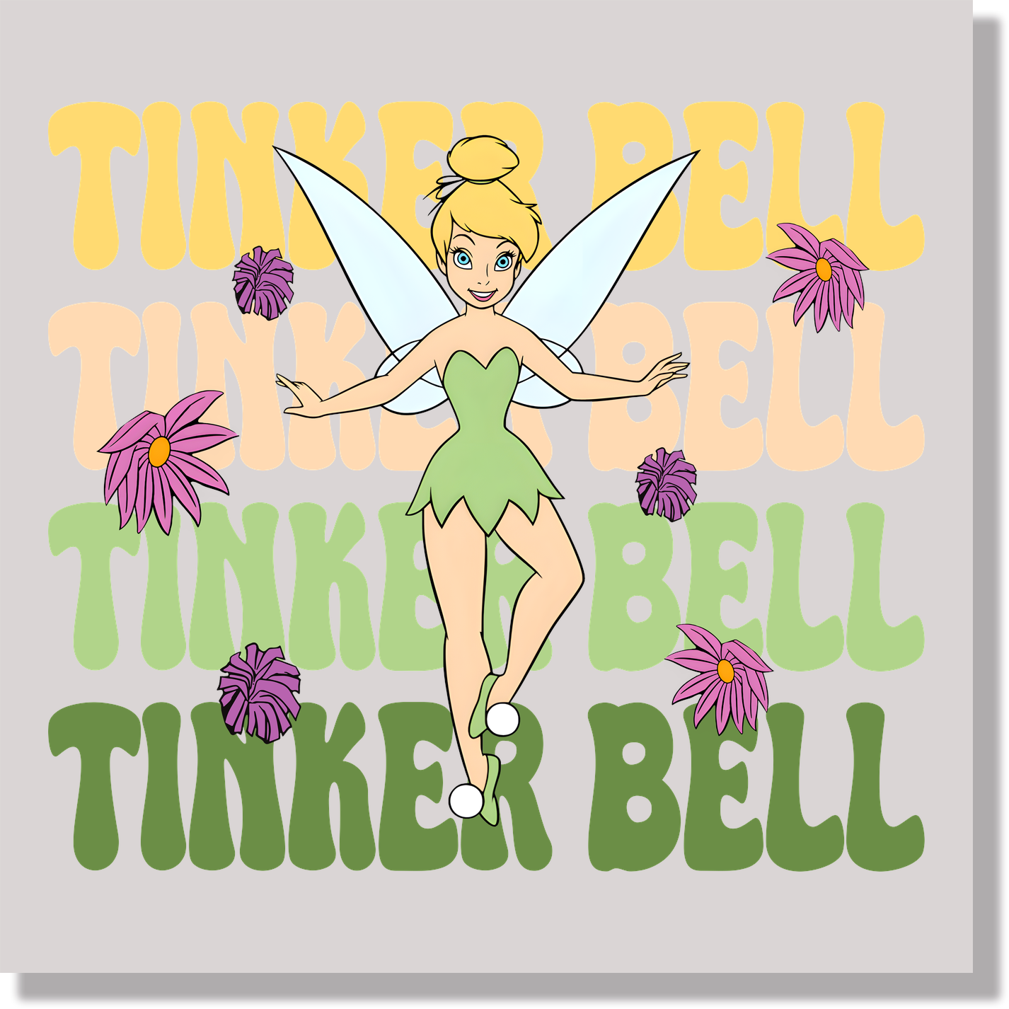 Tinker Bell DTF Transfer