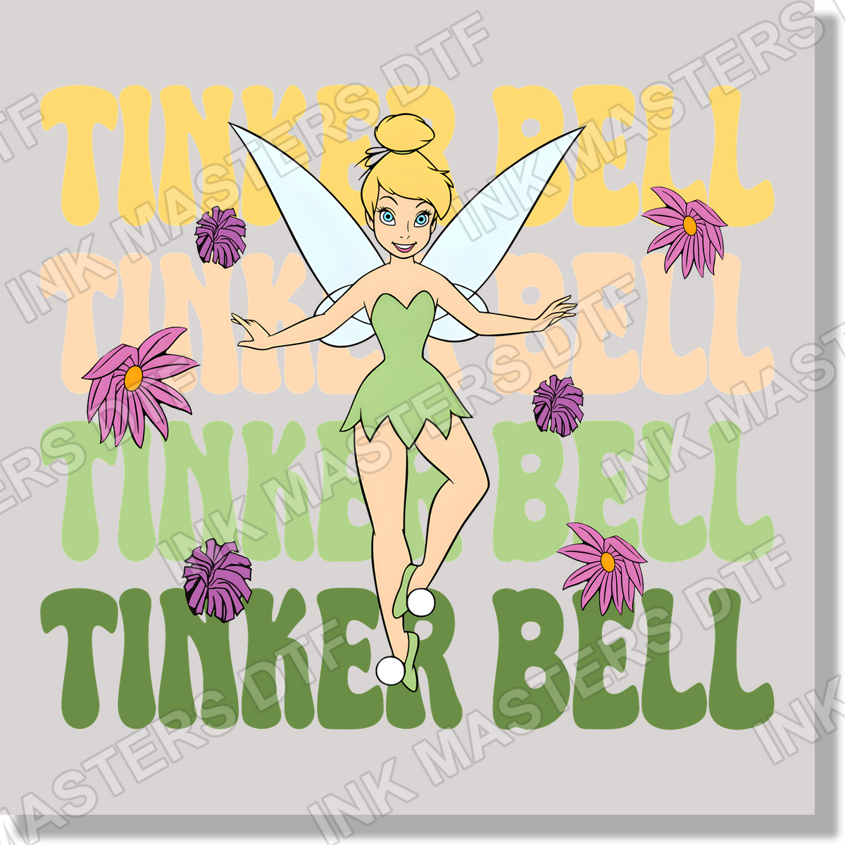 Tinker Bell DTF Transfer