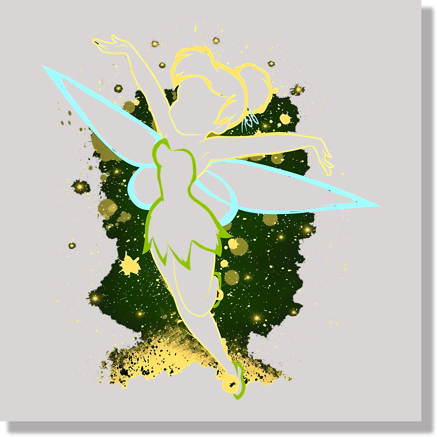 Tinkerbell Fairy 2 DTF Transfer