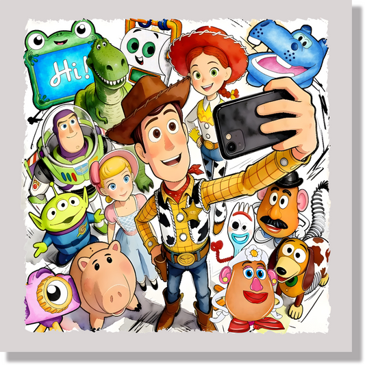 Toy Story 5 Selfie DTF Transfer