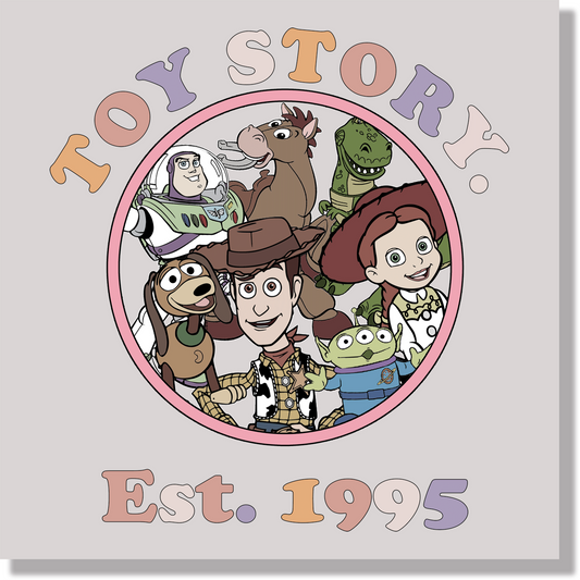 Toy Story & Co. Est. 1995 DTF Transfer