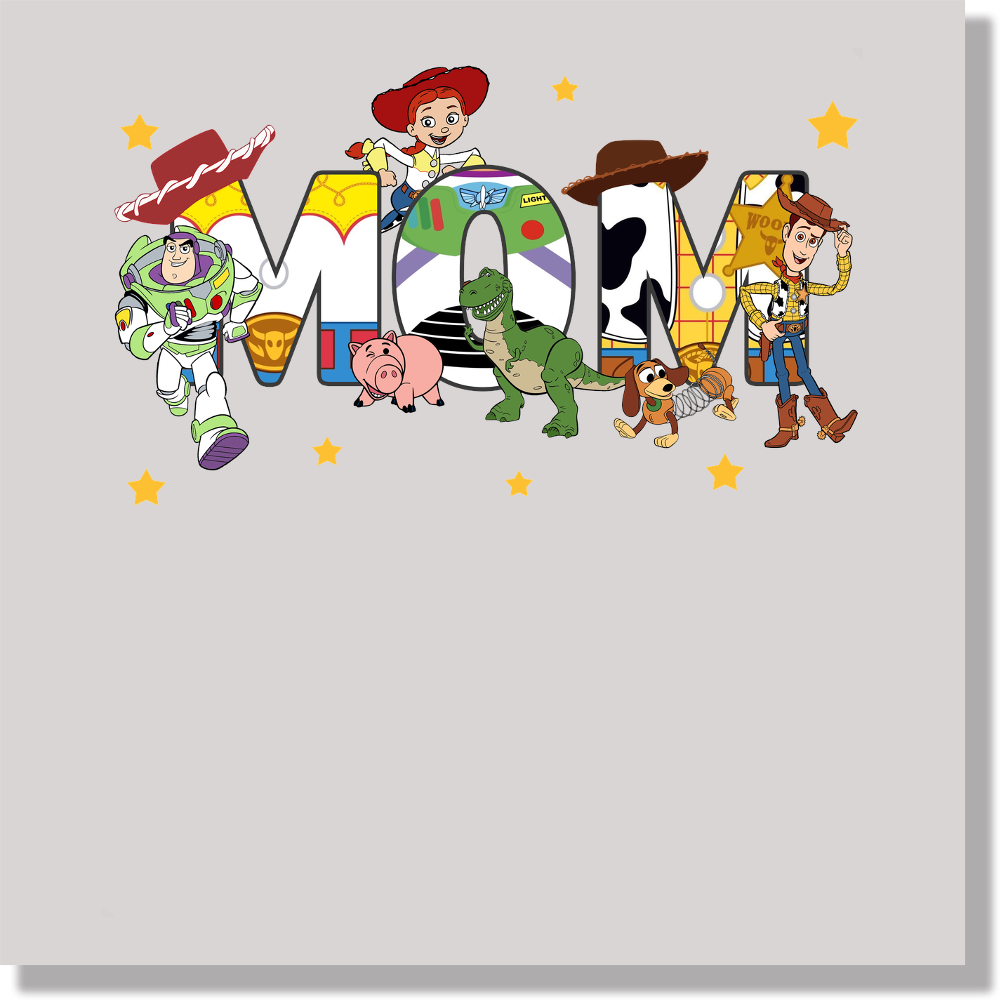 Toy Story Mom DTF Transfer