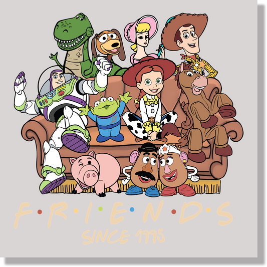 Toy Story On Sofa DTF Transfer