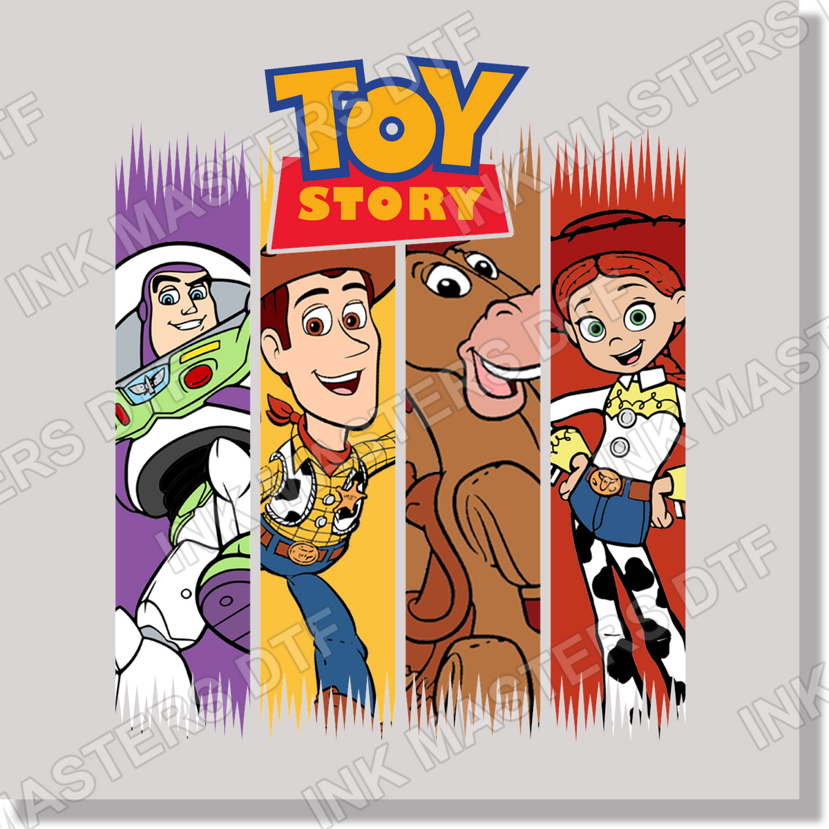 Toy Story Paint Brush DTF Transfer