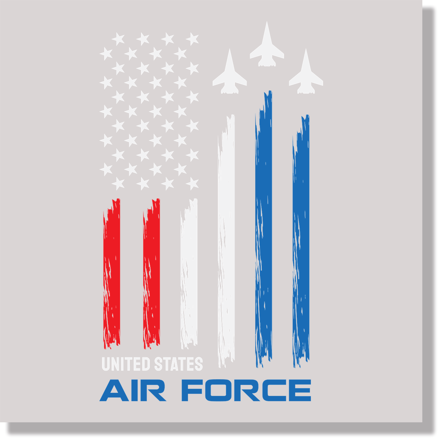 U.S Air Force 4th of July & Patriotic  DTF Transfer