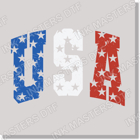 USA 4th of July & Patriotic  DTF Transfer