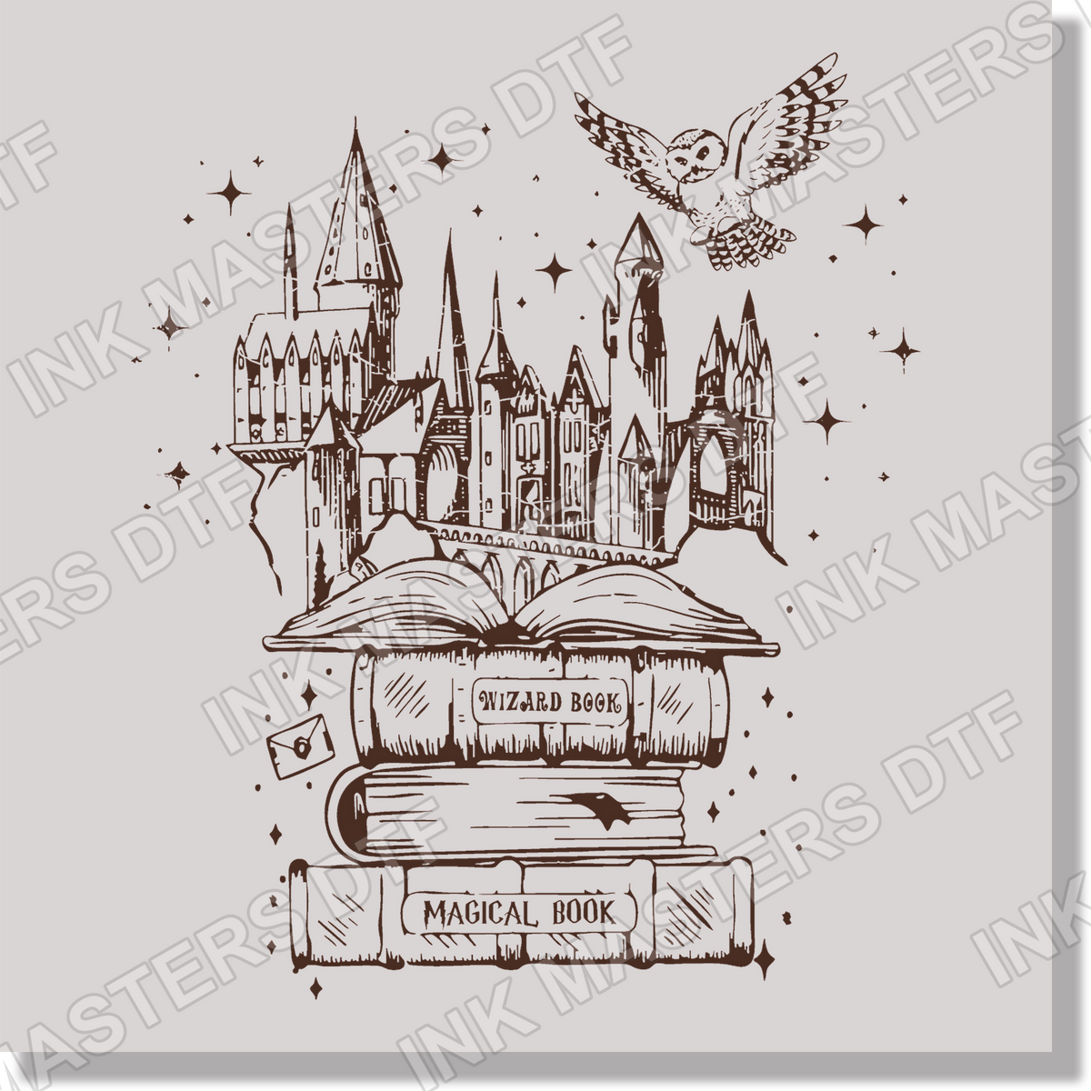 Universal Studios Wizard Castle Harry Potter DTF Transfer