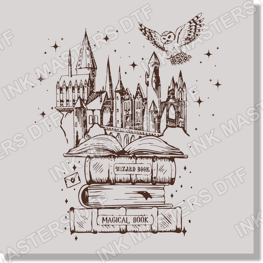 Universal Studios Wizard Castle Harry Potter DTF Transfer