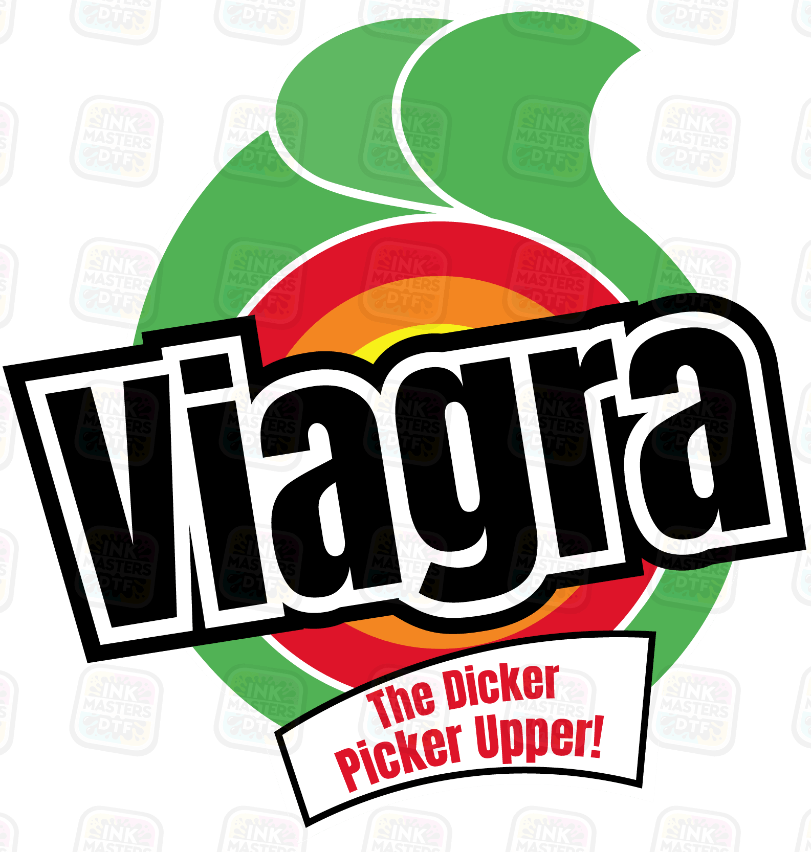 Viagra The Dicker Picker Upper DTF Transfer - Ink Masters DTF