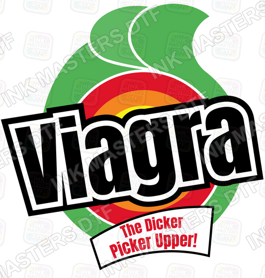 Viagra The Dicker Picker Upper DTF Transfer - Ink Masters DTF