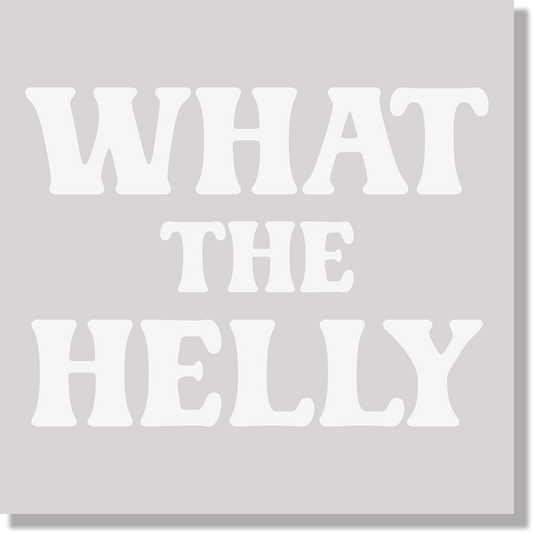 What The Helly DTF Transfer