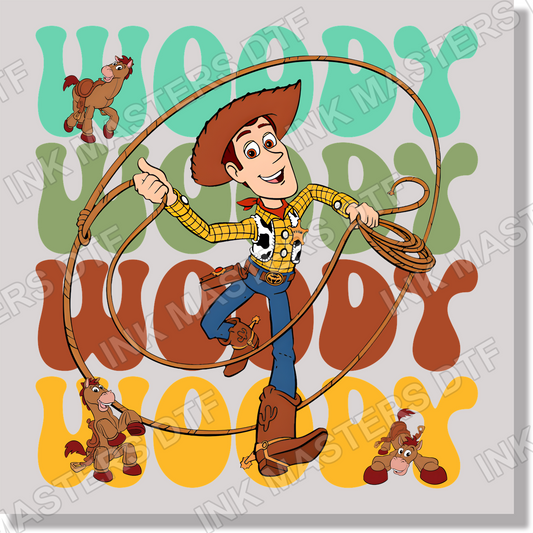 Woody DTF Transfer
