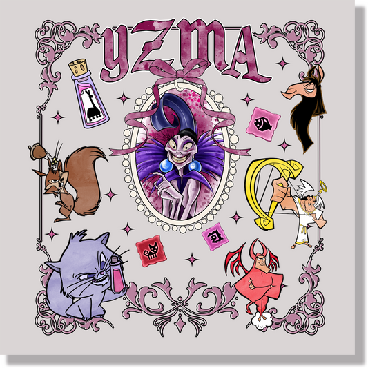 Yzma DTF Transfer