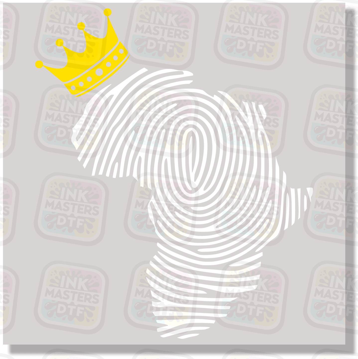Africa Fingerprint Map DTF Transfer - Ink Masters DTF