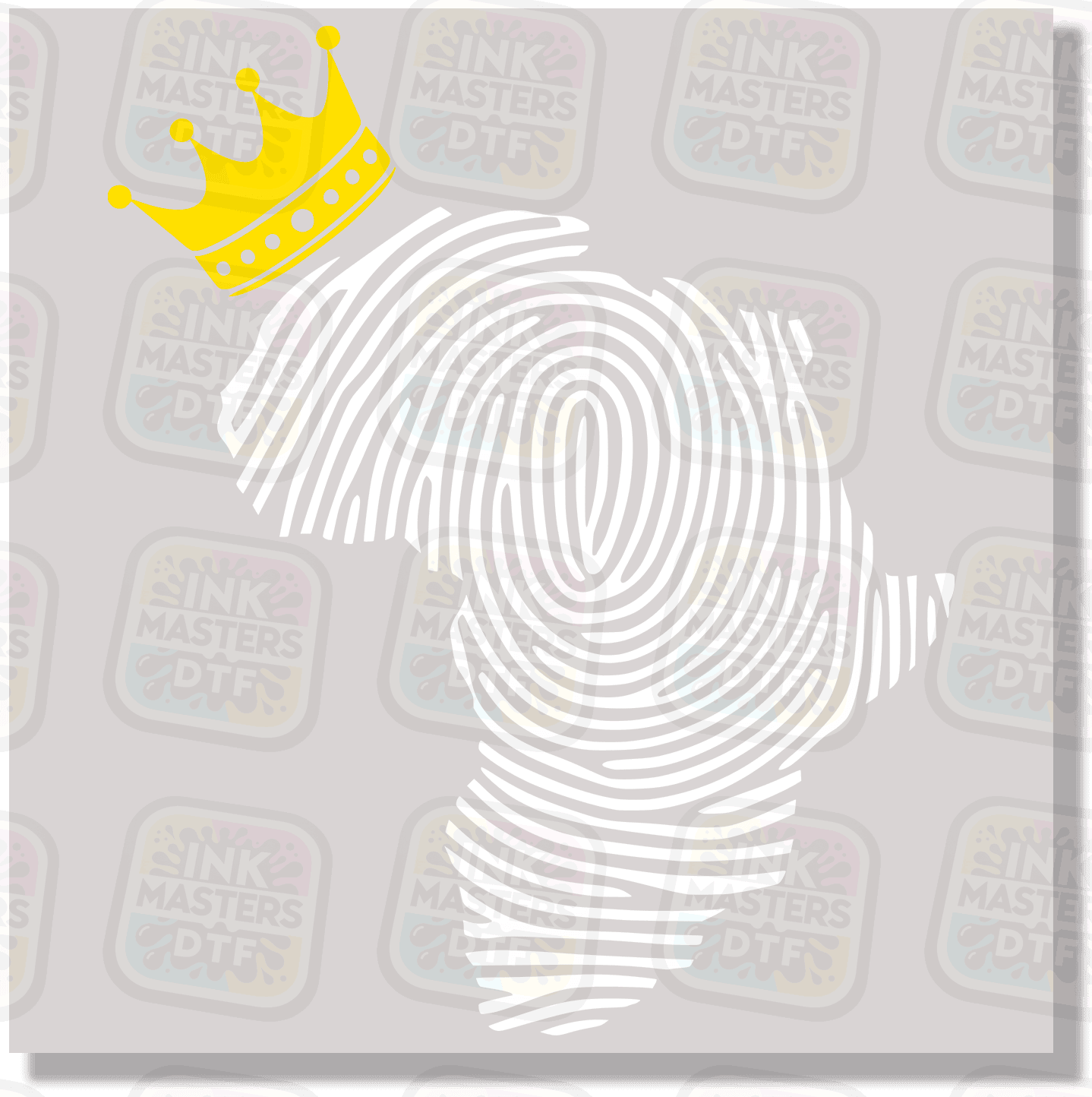 Africa Fingerprint Map DTF Transfer - Ink Masters DTF