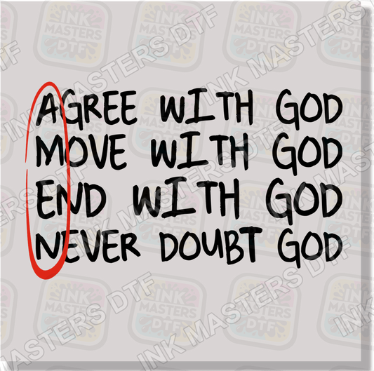 Amen DTF Transfer - Ink Masters DTF