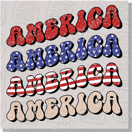 America DTF Transfer - Ink Masters DTF