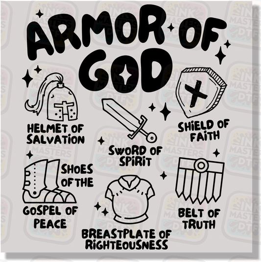 Armor Of God DTF Transfer - Ink Masters DTF
