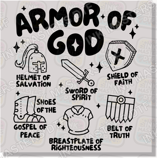Armor Of God DTF Transfer - Ink Masters DTF