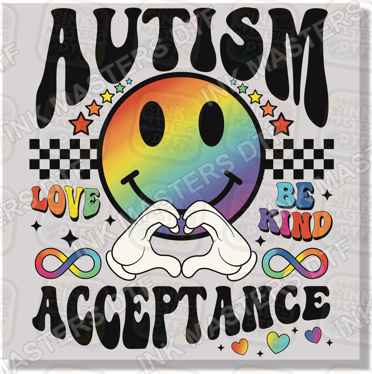 Autism Acceptance DTF Transfer - Ink Masters DTF