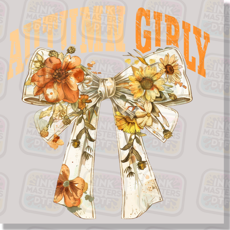 Autumn Girly DTF Transfer