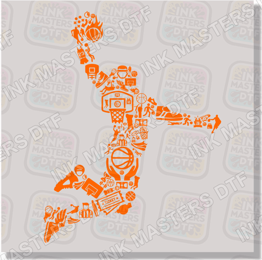 Basketball Player DTF Transfer - Ink Masters DTF