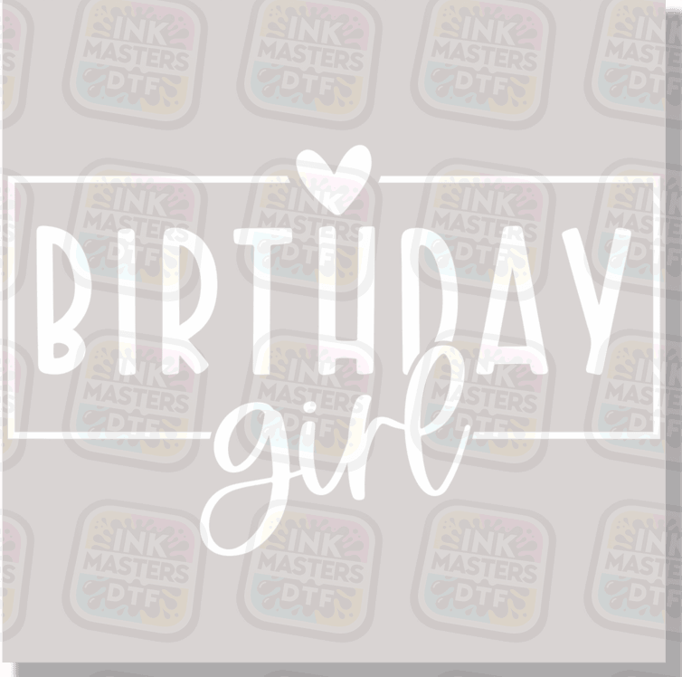 Birthday Girl DTF Transfer - Ink Masters DTF