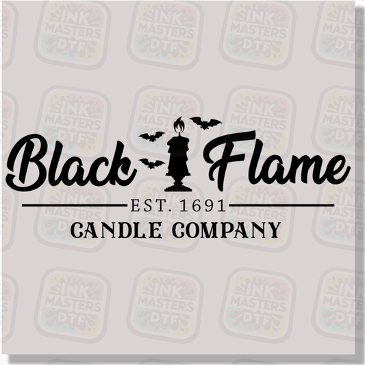 Black Flame Candle Company DTF Transfer - Ink Masters DTF