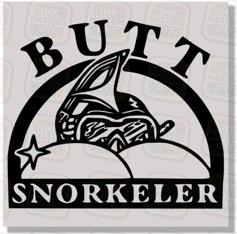 Butt Snorkeler DTF Transfer - Ink Masters DTF