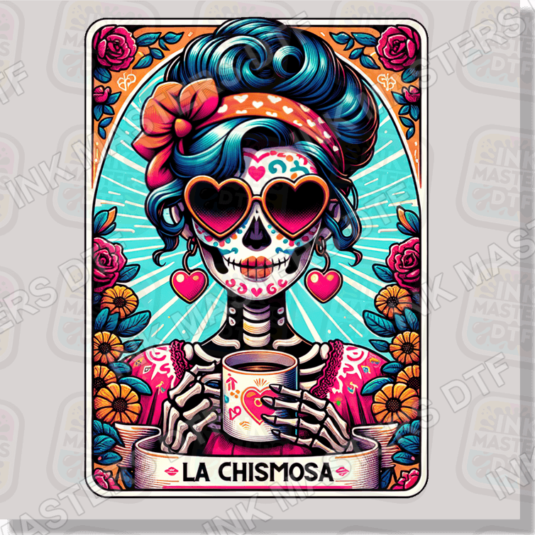 La Chismosa Tarot Card DTF Transfer - Ink Masters DTF