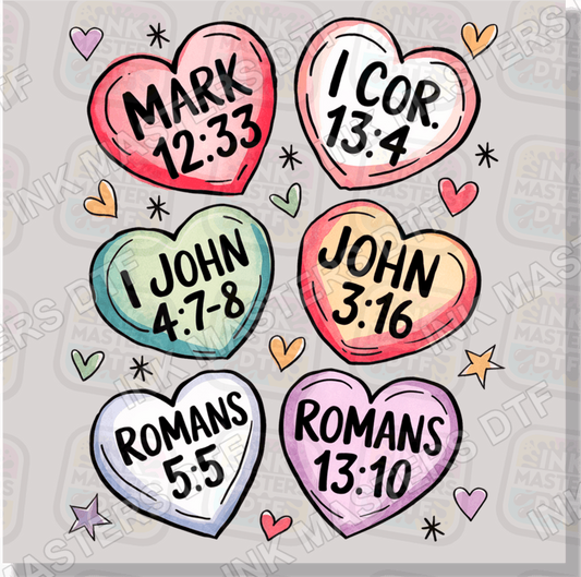 Christian Valentine Sweethearts DTF Transfer - Ink Masters DTF