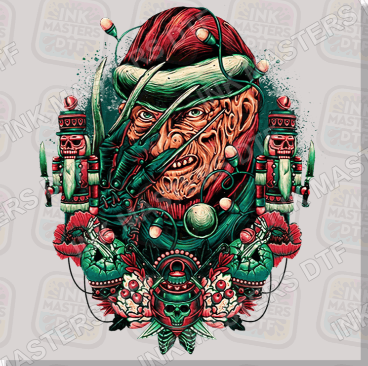 Christmas On Elm St DTF Transfer - Ink Masters DTF