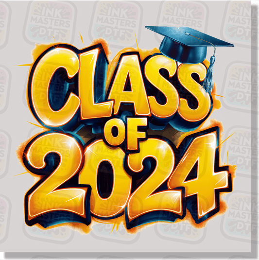 Class Of 2024 Graffiti DTF Transfer - Ink Masters DTF