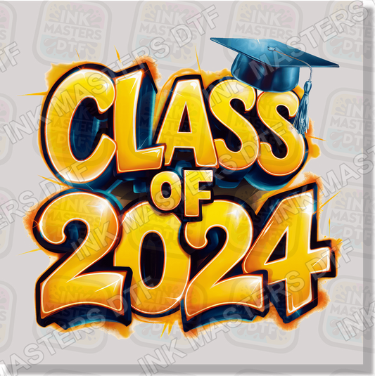 Class Of 2024 Graffiti DTF Transfer - Ink Masters DTF