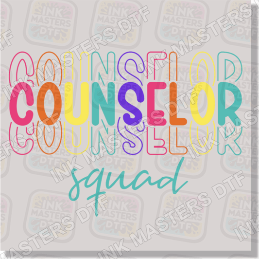 Counselor Squad DTF Transfer - Ink Masters DTF
