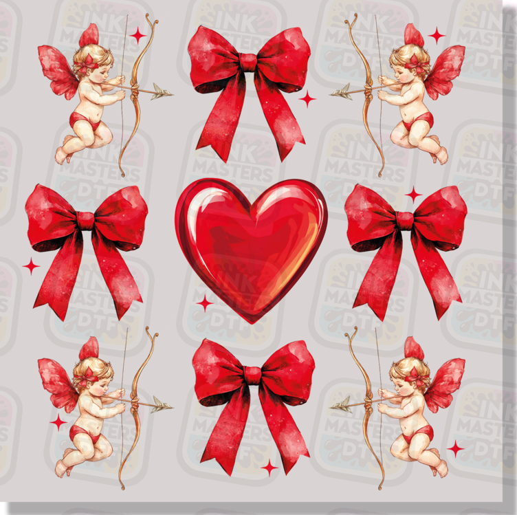 Cupid And Bows DTF Transfer