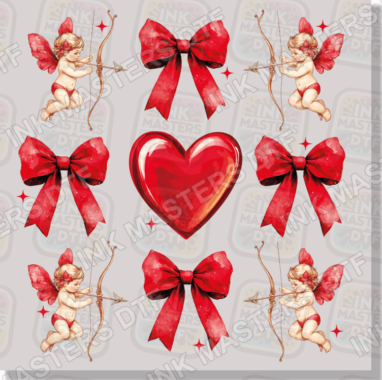Cupid And Bows DTF Transfer - Ink Masters DTF