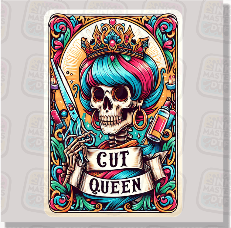 Cut Queen DTF Transfer - Ink Masters DTF