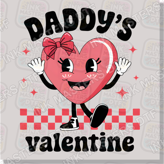 Daddy's Valentine DTF Transfer - Ink Masters DTF