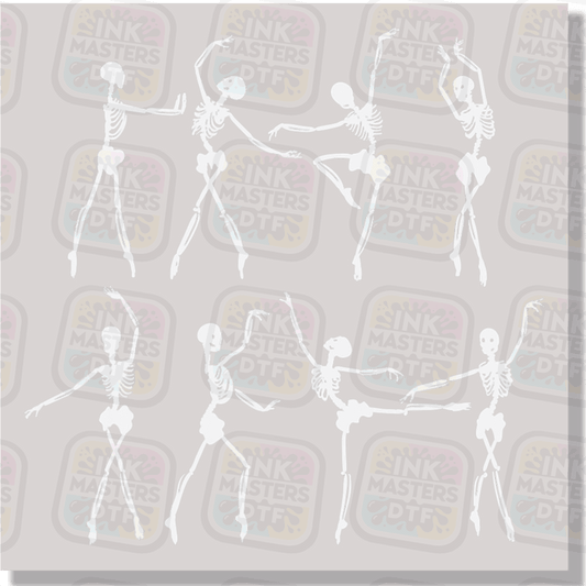 Dancing Skeleton DTF Transfer - Ink Masters DTF