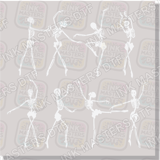 Dancing Skeleton DTF Transfer - Ink Masters DTF