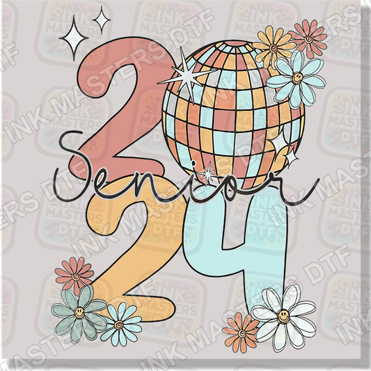 2024 Senior Disco DTF Transfer - Ink Masters DTF