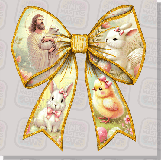 Easter Bow DTF Transfer - Ink Masters DTF