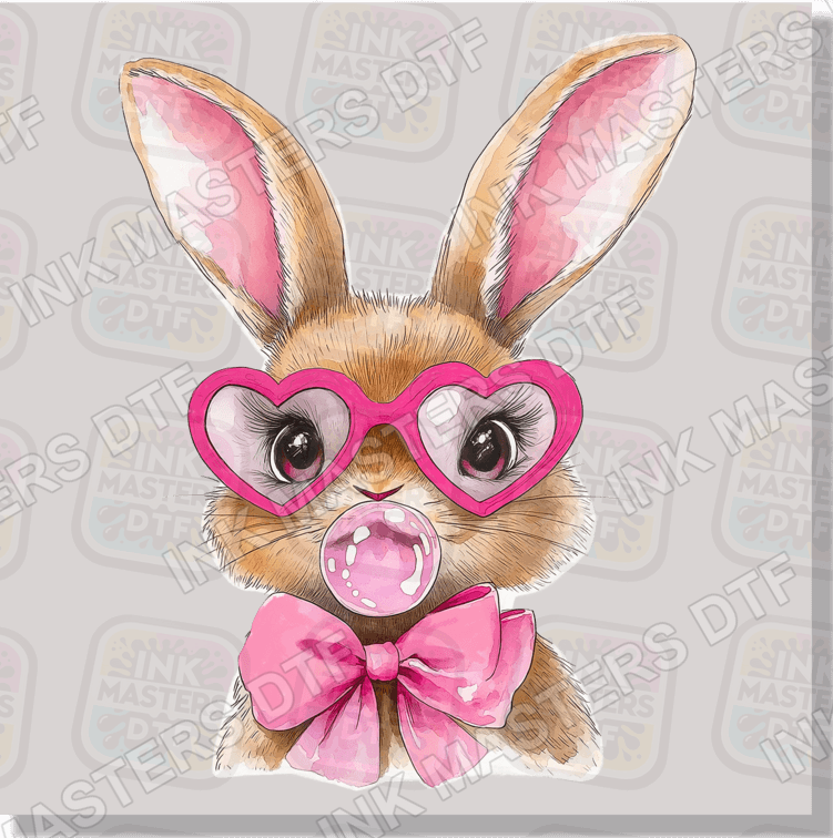 Easter Bunny Bubblegum DTF Transfer - Ink Masters DTF